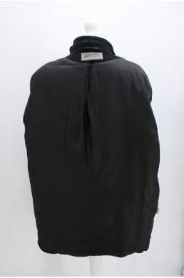 Manteau Bromley noir - 100 % laine doublure