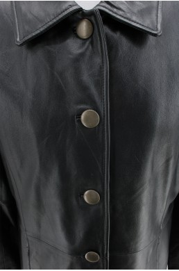 Blouson en cuir Studio Works noir - 100 % cuir