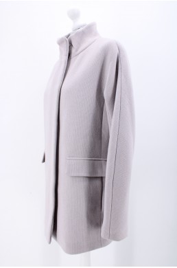 Manteau Calvin Klein gris en laine