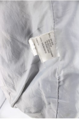 Manteau Calvin Klein gris souris étiquette