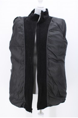 Manteau Calvin Klein noir en cachemire doublure