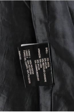 Manteau Calvin Klein noir étiquette