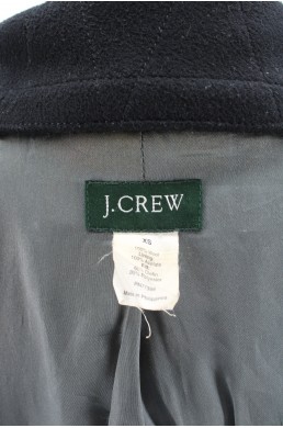Manteau J.Crew noir - Thinsulate Insulation - 100 % laine label