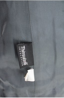Manteau J.Crew noir - Thinsulate Insulation - 100 % laine étiquette