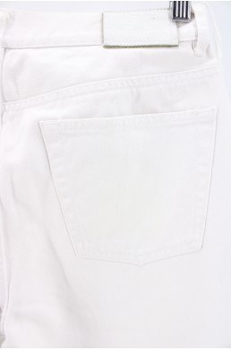 Pantalon denim Lauren Jeans Co. by Ralph Lauren blanc jean