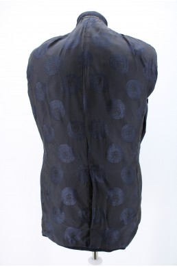 Veste Gianni Versace Couture bleu marine Modèle Medusa