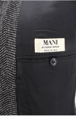 Veste Mani by Giorgio Armani noire label