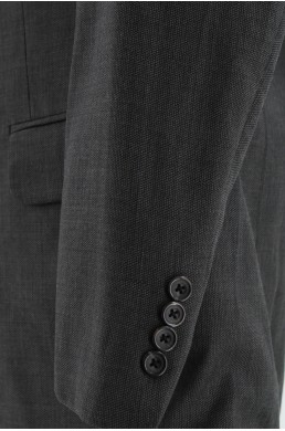 Veste Oscar de la Renta Menswear gris vintage